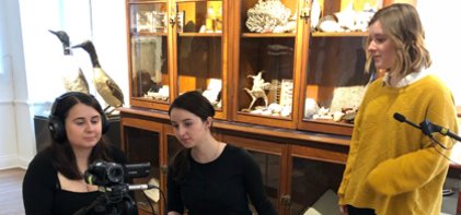 Tournage pour le cours HST127