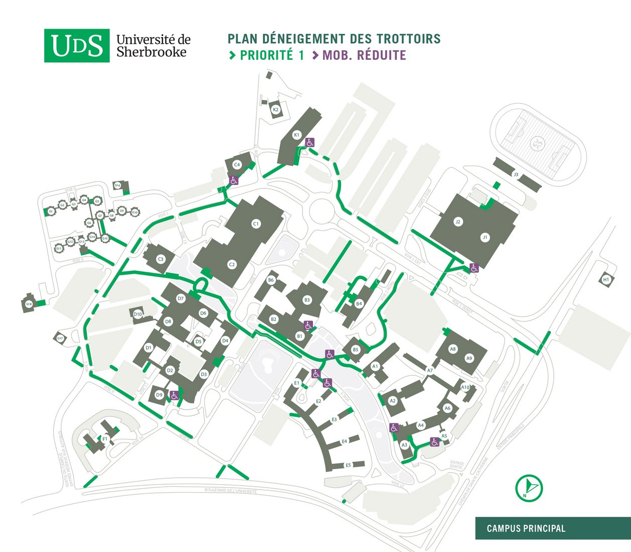 Plan priorité de déneigement 1