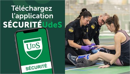 Visuel pour promotion App. Séc. UdeS