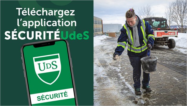 Visuel Application Sécurité UdeS Déneigement