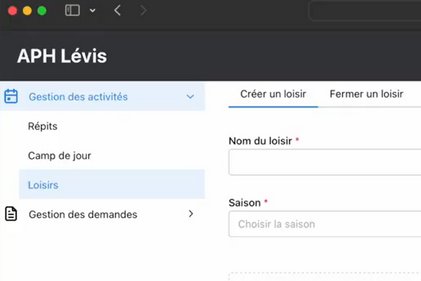 Photo du projet APH-Lévis