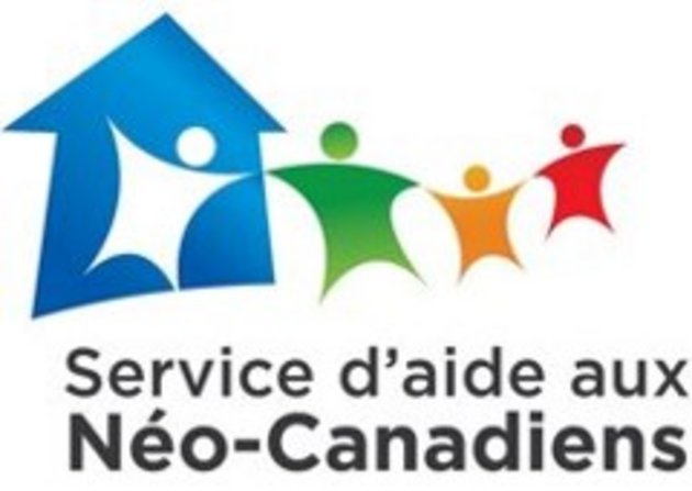Logo coloré du Service d'aide aux Néo-Canadiens
