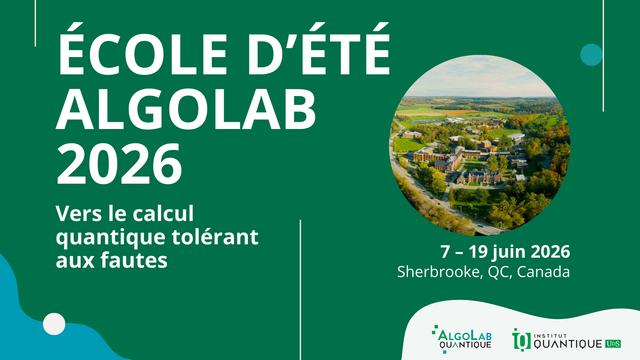 École d'été de l'AlgoLab 2026