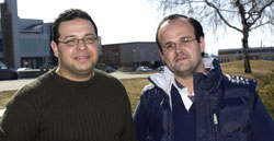 Mohammed Youssef et Gaston Brumatti ont amlior leur franais crit et parl grce au tutorat offert par le Collge Frontire.