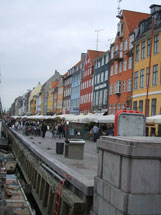 La rue Nyvahn  Copenhague