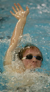 Mathieu Grignon prend part au Championnat universitaire canadien de natation  Halifax jusqu'au 24 fvrier.