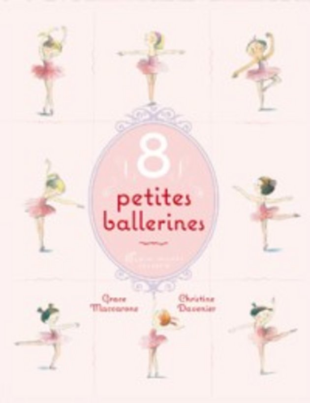 Couverture du livre 8 petites ballerines