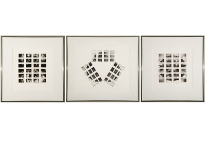 Bill Vazan, Ensemble de 3 photos