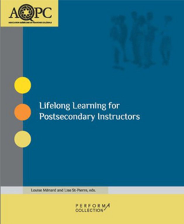 Couverture du livre Lifelong Learning for Postsecondary Instructors de la collection Performa
