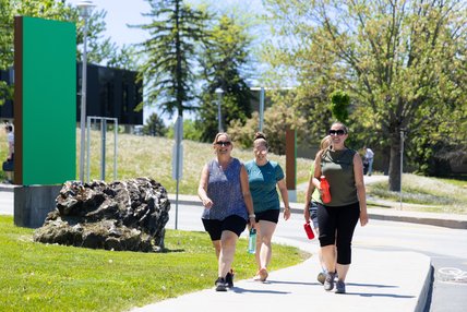 Balade sur le campus