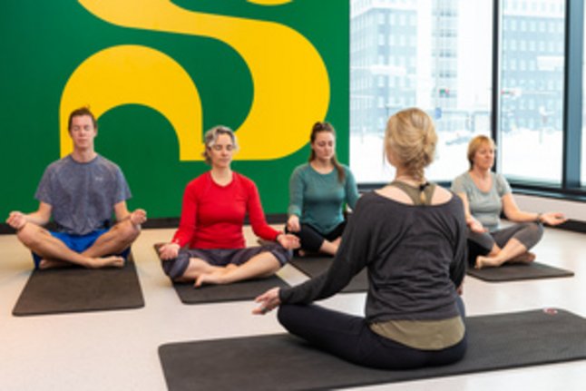 Séance yoga et Pilates