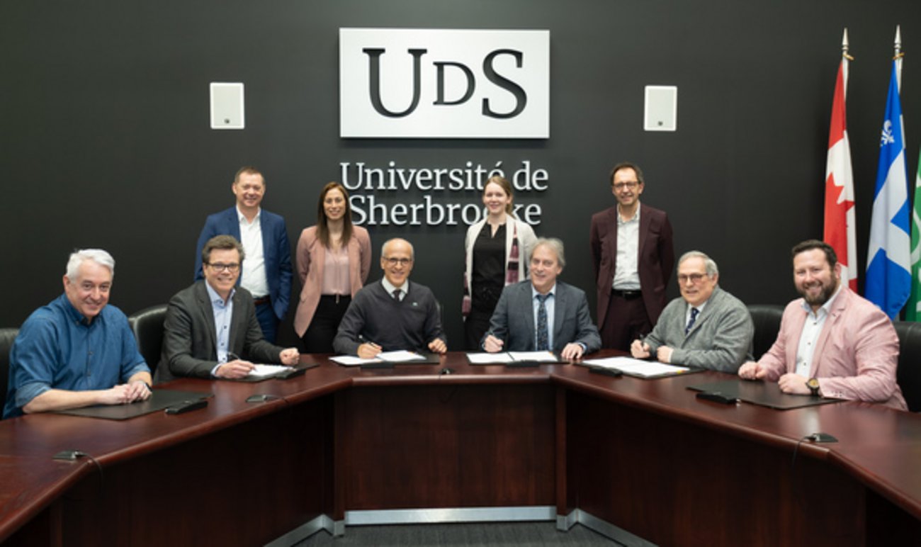 Signature de la convention UdeS-APECFMUS 
