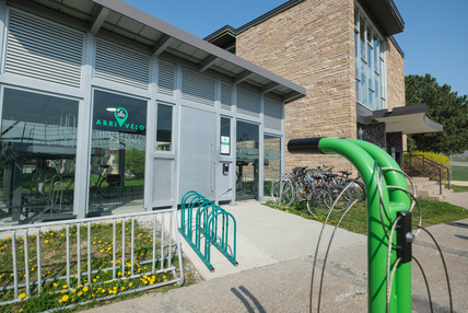 Abri à vélos au Campus principal