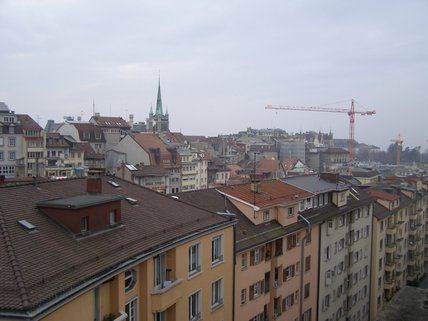Panorama de Lausanne. ..Photo de Paule Cousineau-Pelletier