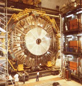 Détecteur de particules au CERN