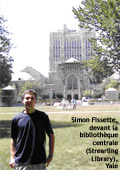 Simon Fissette à Yale