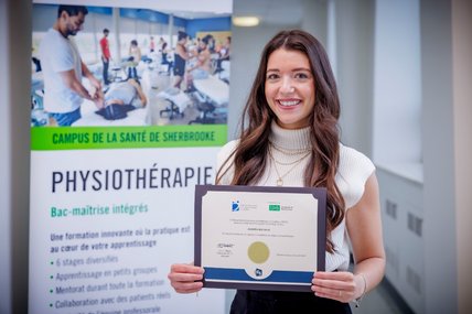 Prix d’excellence en stage de l'Ordre professionnel de la physiothérapie du Québec 