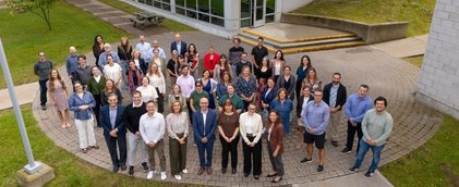 Photo de l'équipe du Service d'appui à la recherche, à l'innovation et à la création de l'Université de Sherbrooke