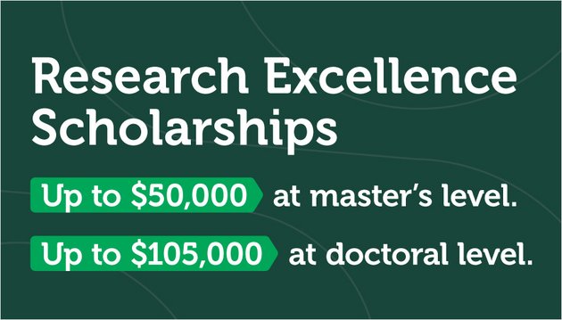 Picture of the Université de Sherbrooke's research excellence scholarships