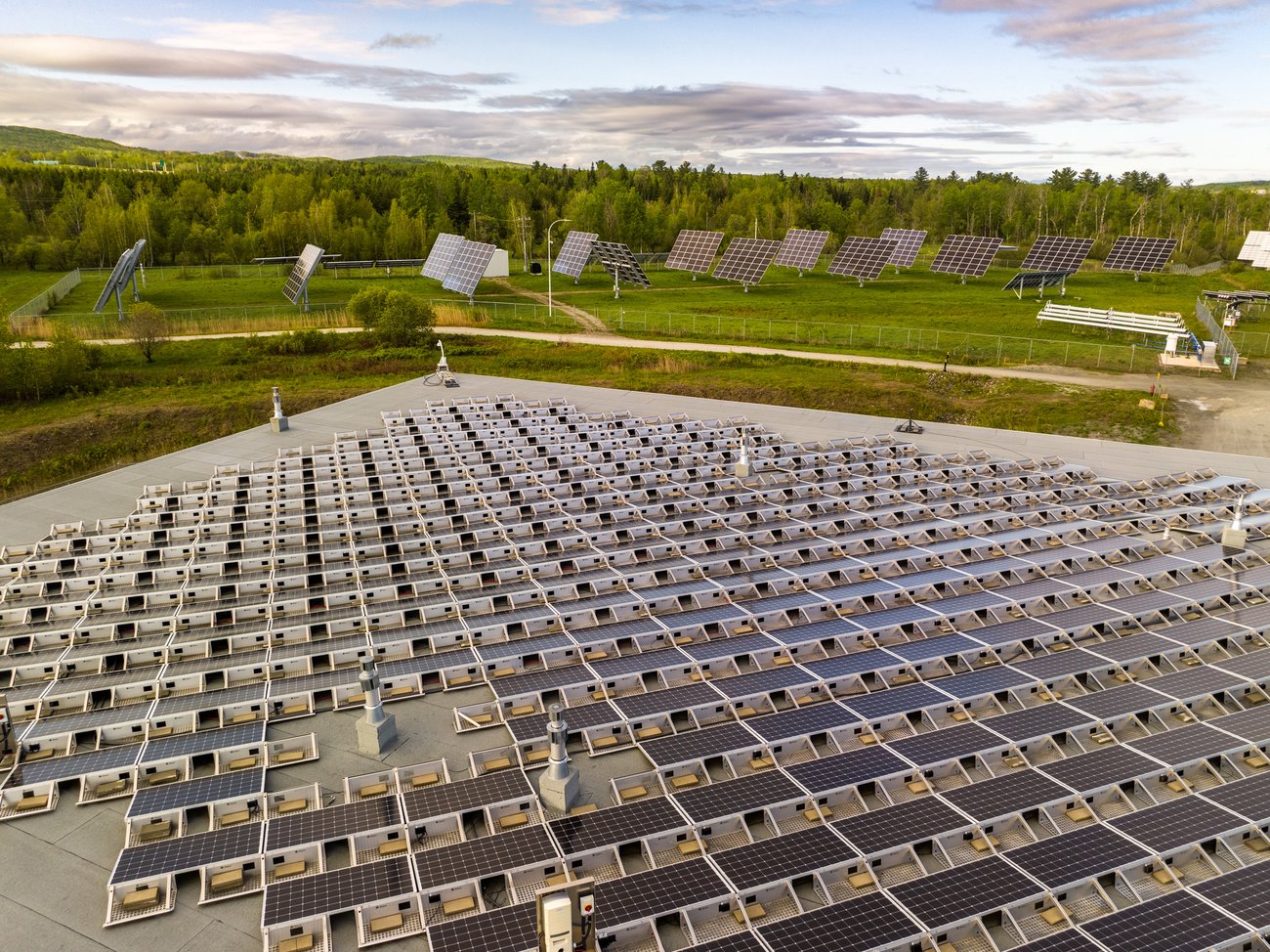 [Translate to English:] Solar panels