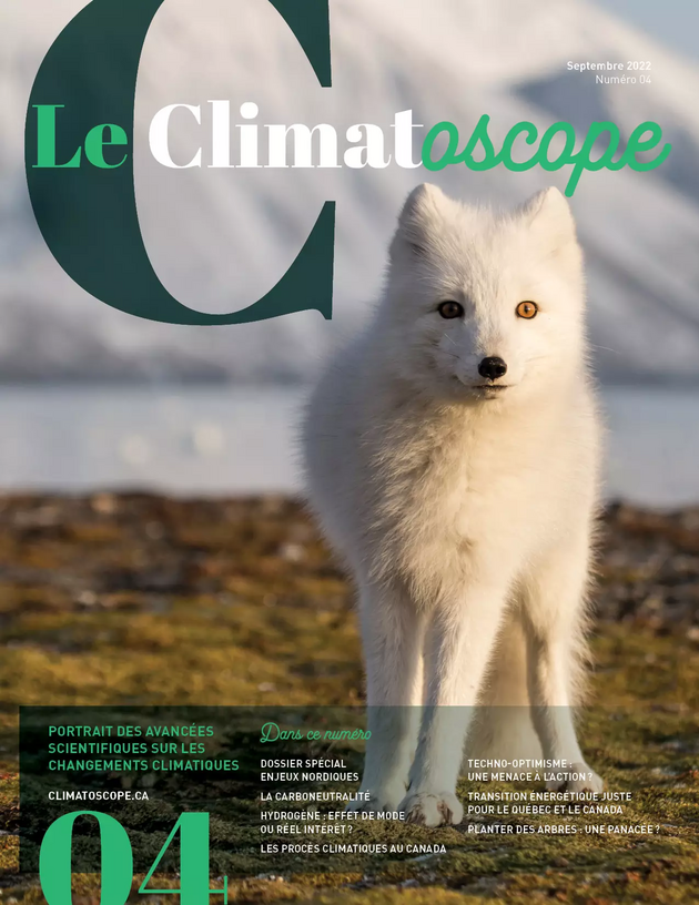 Front page of the Climatoscope