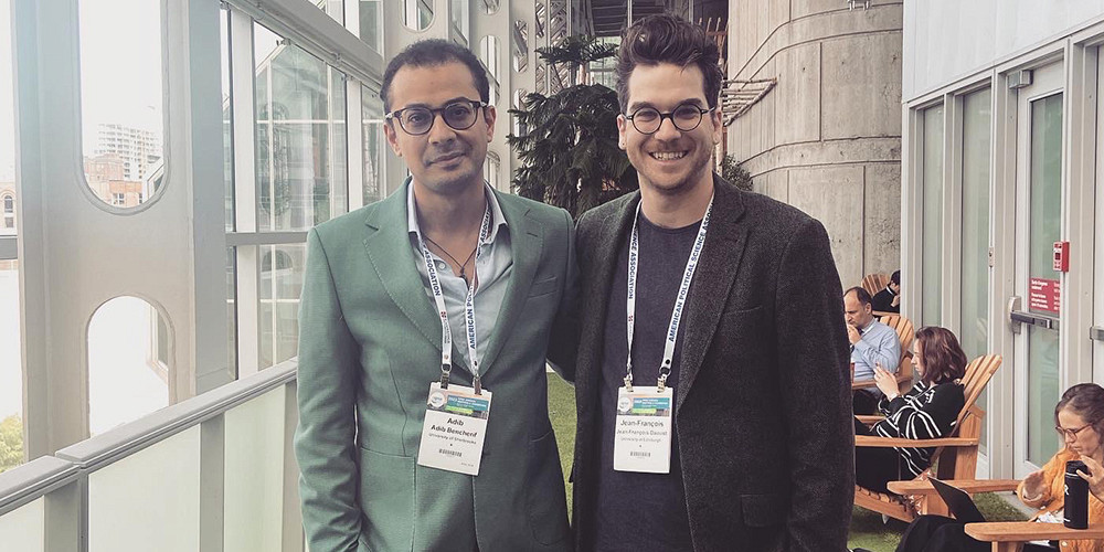 Pr Adib Bencherif et Pr Jean-Fran&ccedil;ois Daoust de l'&Eacute;cole de politique appliqu&eacute;e de la Facult&eacute; des lettres et sciences humaines de l'Universit&eacute; de Sherbrooke.
