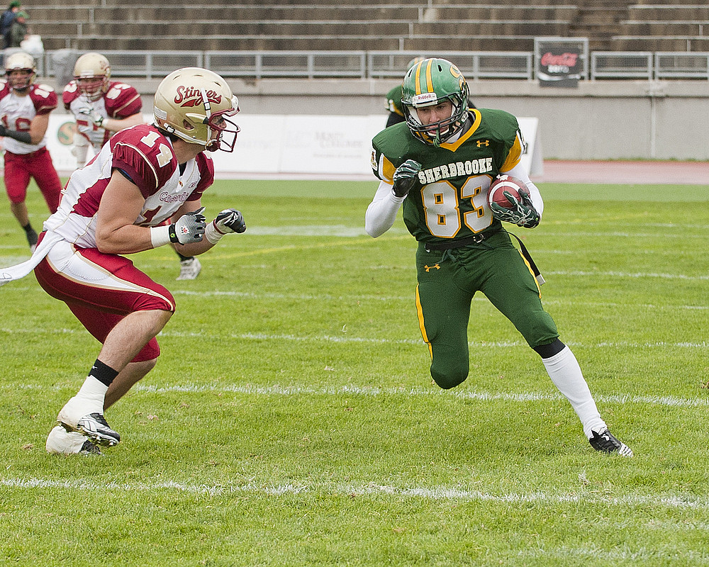 Rapha&euml;l Gagn&eacute; aimerait bien faire partie de la rotation r&eacute;guli&egrave;re chez les receveurs, lui qui a fait sa marque en tant que retourneur sur les unit&eacute;s sp&eacute;ciales l'automne dernier.