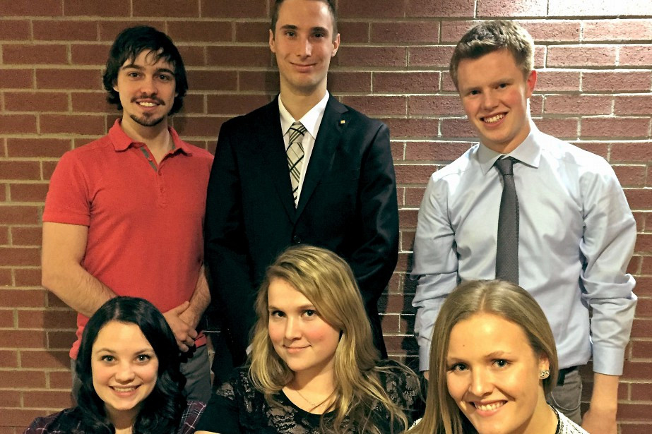 L'équipe d'Enactus Université de Sherbrooke compte officiellement huit membres.