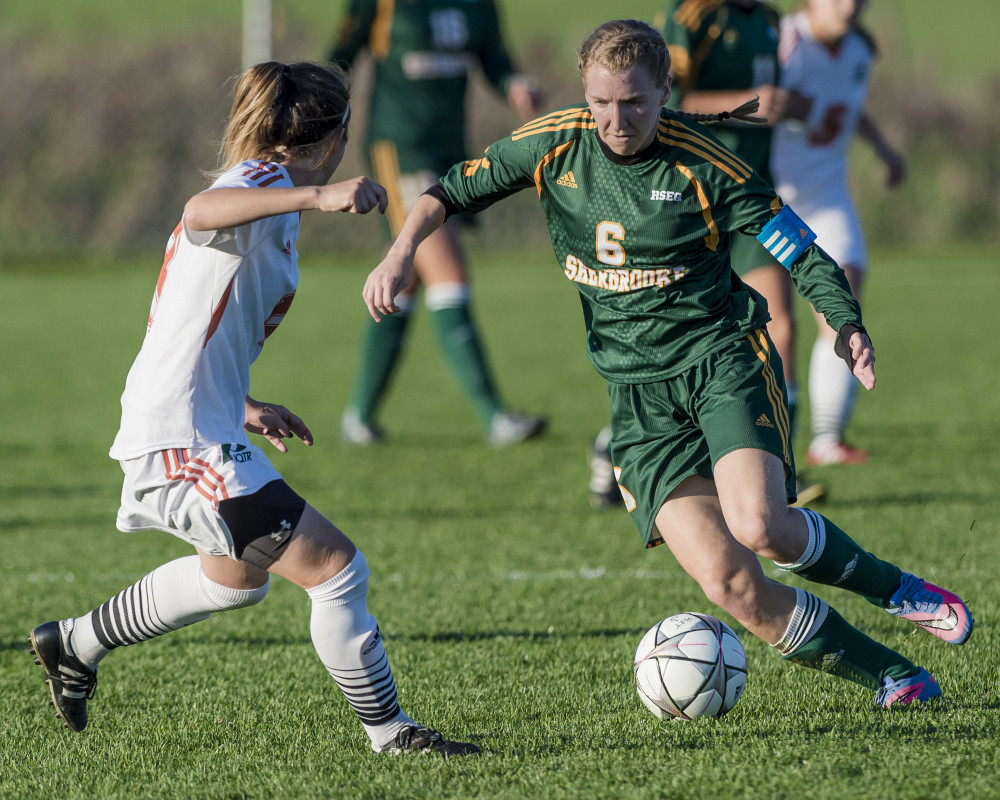 Marie-&Egrave;ve Jacques a inscrit un but dans chacune des deux plus r&eacute;centes victoires du Vert & Or, le week-end dernier, portant son total en carri&egrave;re &agrave; 81.
