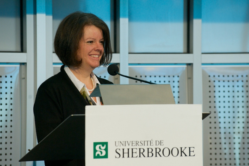 Lucie Laflamme, vice-rectrice aux études de l’Université de Sherbrooke