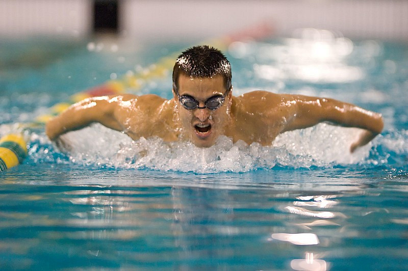 Mark Maizonnasse a été le meilleur nageur du Vert & Or avec une 3e position au 50 m papillon et une 5e au 100 m style libre.