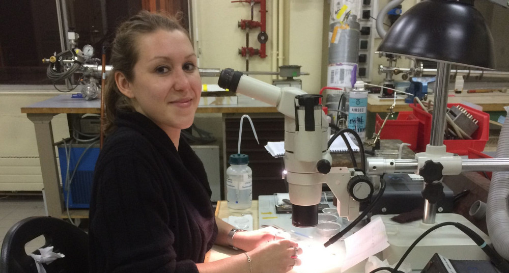 Ana&euml;lle Legros,&nbsp;first author of the&nbsp;Nature Physics&nbsp;paper