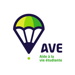 Tous les AVE disposent de ce logo pr&egrave;s de leur porte, ainsi il est facile de les identifier sur les campus.
