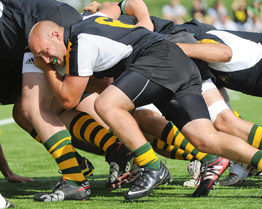 L'&eacute;quipe masculine de rugby Vert&nbsp;&&nbsp;Or a sign&eacute; un premier gain cette saison en l'emportant 14 &agrave;&nbsp;13 face aux Stingers de l'Universit&eacute; Concordia.