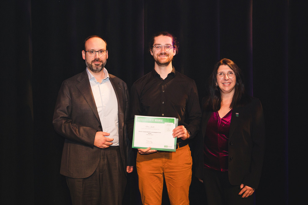 Alexis Janelle, &eacute;tudiant &agrave; la ma&icirc;trise en g&eacute;nie &eacute;lectrique, est r&eacute;cipiendaire de la M&eacute;daille de m&eacute;rite L&eacute;onard de Vinci, la plus haute distinction d&eacute;cern&eacute;e par la Facult&eacute; de g&eacute;nie &agrave; ses &eacute;tudiantes et &eacute;tudiants.