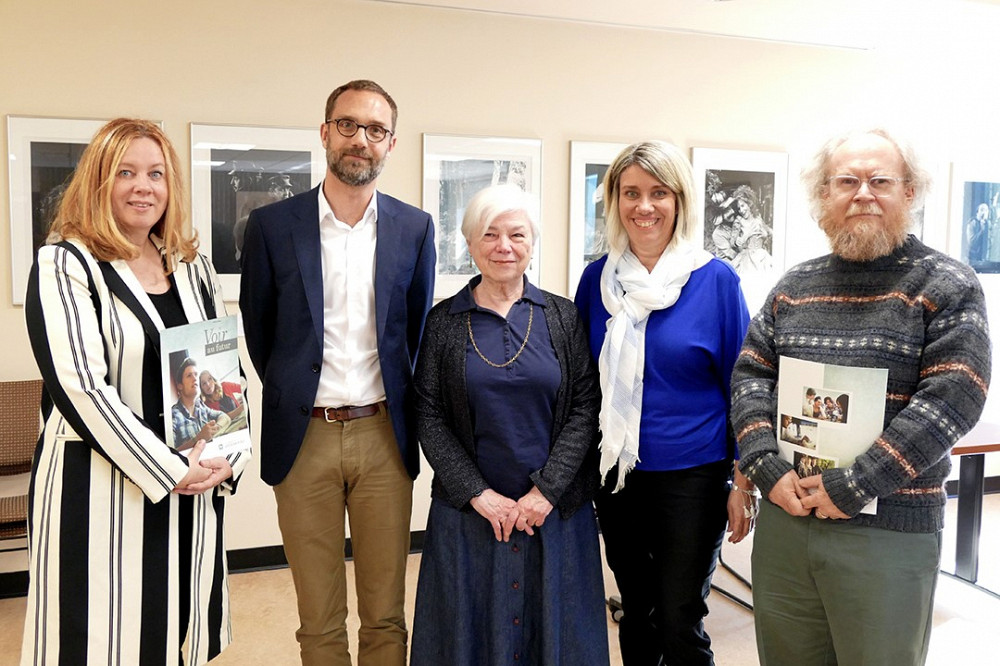 Pascale Robic, David Koussens, Ginette Racicot, France Lacharit&eacute; et Michel Gigu&egrave;re