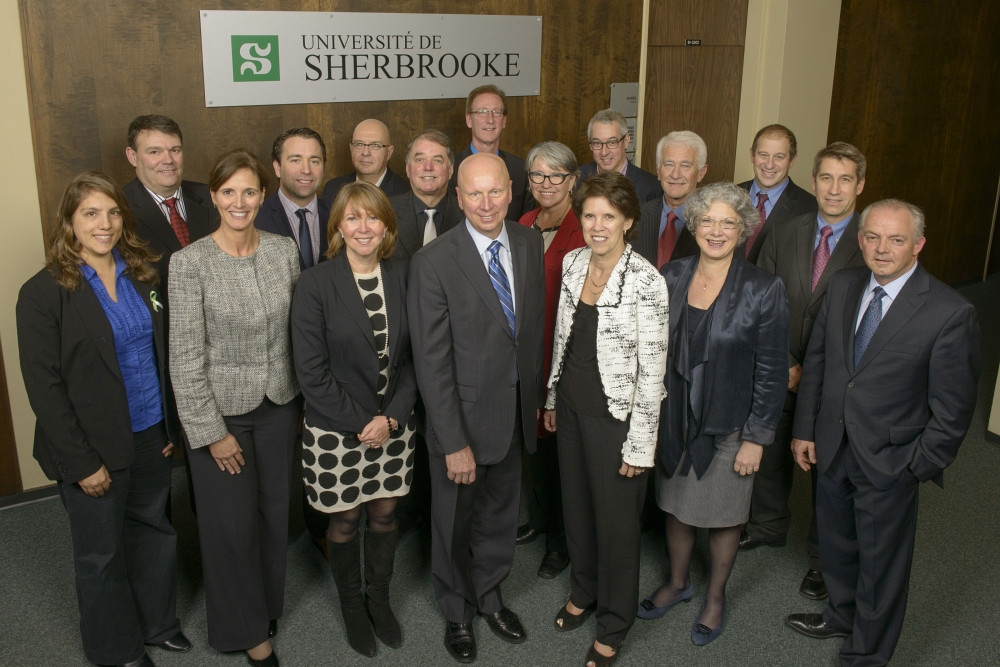 Le conseil d'administration 2013-2014 de La Fondation de l'Université de Sherbrooke