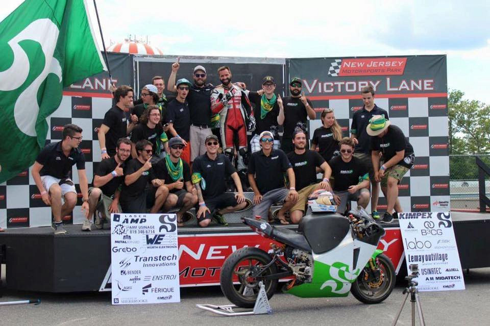 La d&eacute;l&eacute;gation sherbrookoise est &agrave; l'honneur, au terme de la comp&eacute;tition du New Jersey.