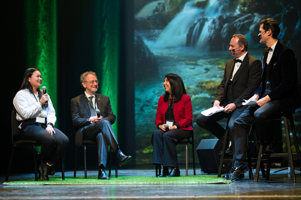 Trois des invit&eacute;s, M. Marius Cloutier, Mme Nathalie Roy&nbsp;et Mme Rose-Line Tougas t&eacute;moignent de l&rsquo;importance d&rsquo;avoir un impact sur la communaut&eacute;.