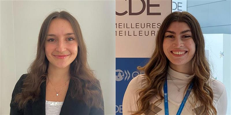 &nbsp;Marion Dugrosprez et&nbsp;Claudia Fortin,&nbsp;laur&eacute;ates du concours de r&eacute;daction