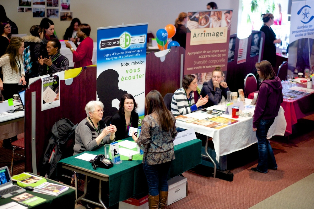Plus de 50&nbsp;organismes communautaires de la r&eacute;gion &eacute;taient au Carrefour de l'engagement &eacute;tudiant&nbsp;2014.