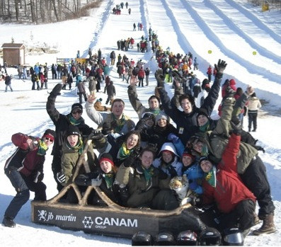 L'&eacute;quipe Toboggus &agrave; Hamilton