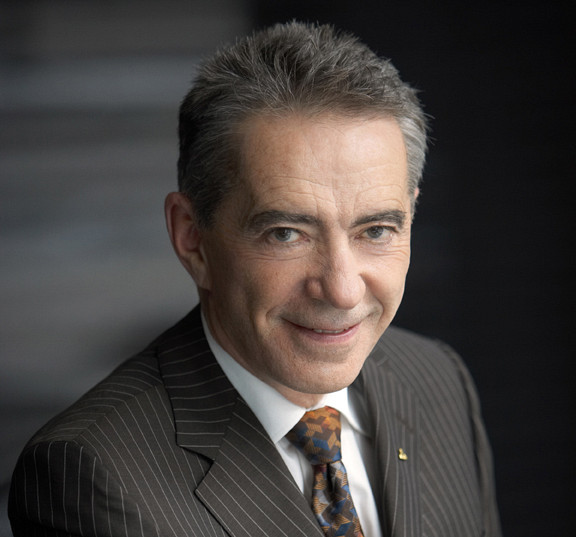 Laurent Lemaire (Administration 1962, doctorat honoris causa 1986), pr&eacute;sident du conseil d'administration de Cascades inc.