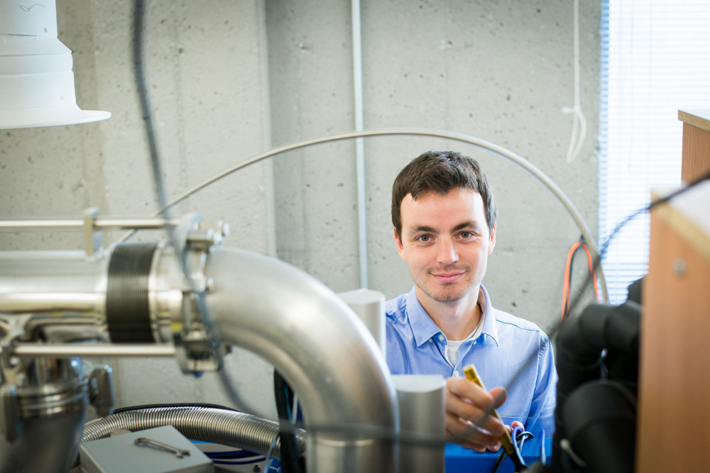 L'&eacute;tudiant Dany Lachance QuirionPhoto : UdeS - Karine Couillard