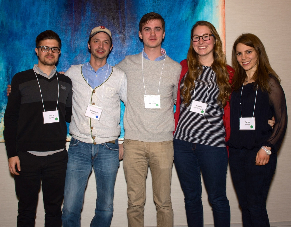 Alexis Aubry, Me Dominique Gilbert, Jo&euml;l Vaudeville,&nbsp;Am&eacute;lie Millette-Gagnon et Sarah Shinder.