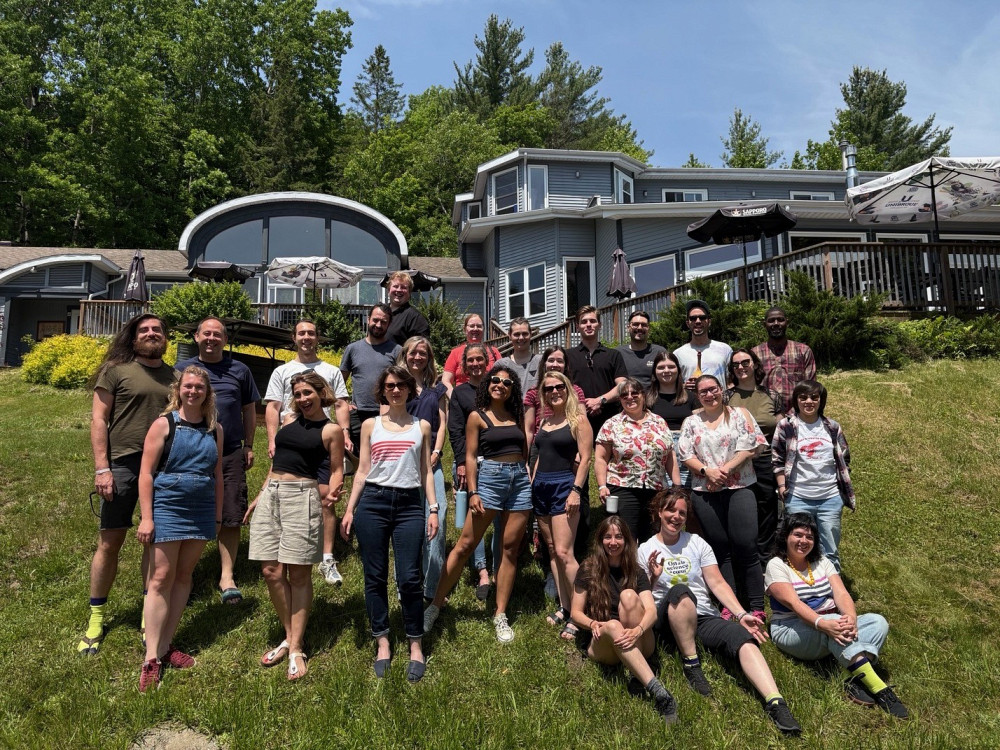 Les participants et participantes de la 4e &eacute;dition de l'&Eacute;cole d'&eacute;t&eacute; en communication scientifique