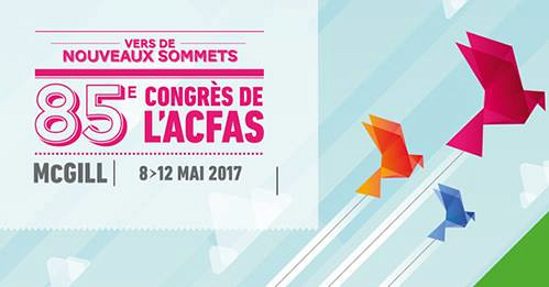 Près de 170 professeurs et chercheurs de l'UdeS participeront au 85e Congrès de l'Acfas, du 8 au 12 mai 2017.