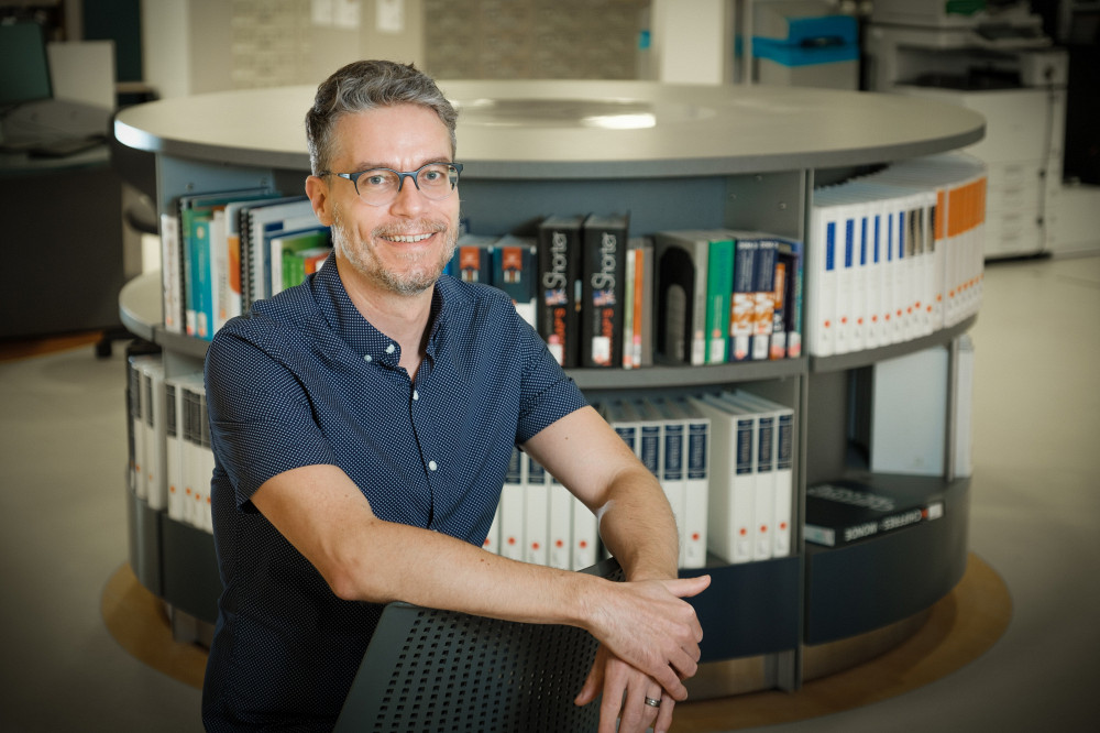 Wim Remysen, directeur du Centre de recherche interuniversitaire sur le français en usage au Québec (CRIFUQ)