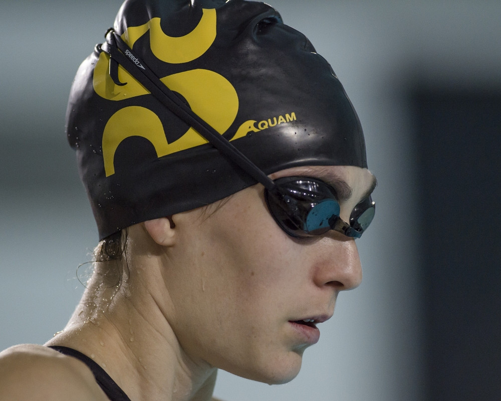 Alexandra Naisby a été la première représentante du Vert & Or cette saison à obtenir sa qualification pour le Championnat universitaire canadien 2015-2016 de natation.