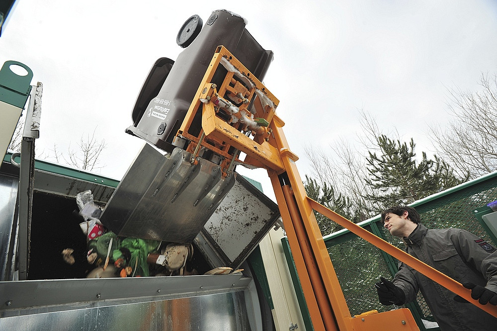L'unité de compostage permettra de valoriser 60 tonnes de matières putrescibles annuellement.